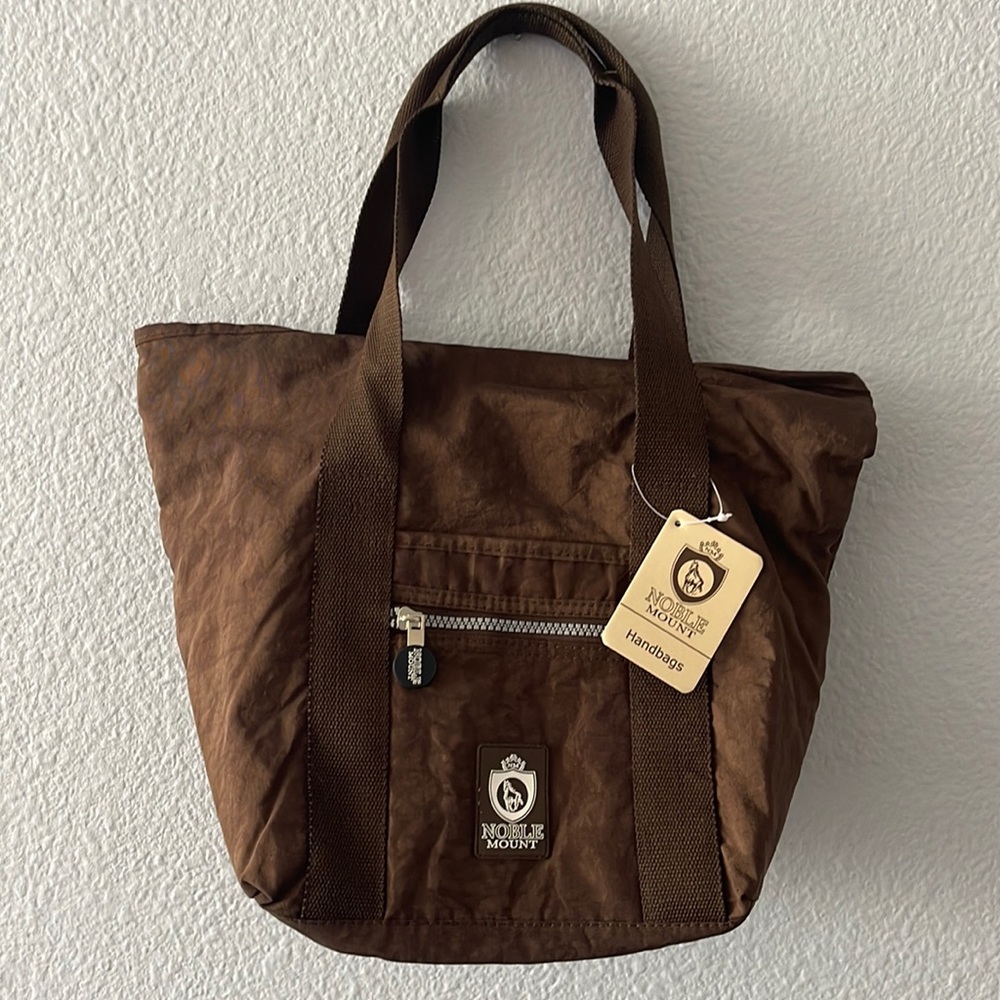 NWT Brown Handbag/Lunch Bag